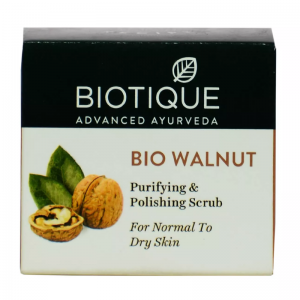 Скраб для нормальной и сухой кожи с грецким орехом Биотик (Bio Walnut Biotique), 50 г.