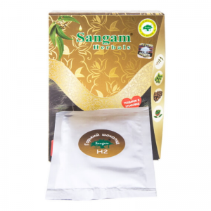 Краска на основе хны Н2 Горький шоколад Сангам Хербалс (Sangam Herbals), 60 г.