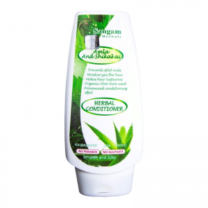Травяной кондиционер «Амла и Шикакай» Сангам Хербалс (Herbal Conditioner Amla and Shikakai Sangam Herbals), 200 мл.