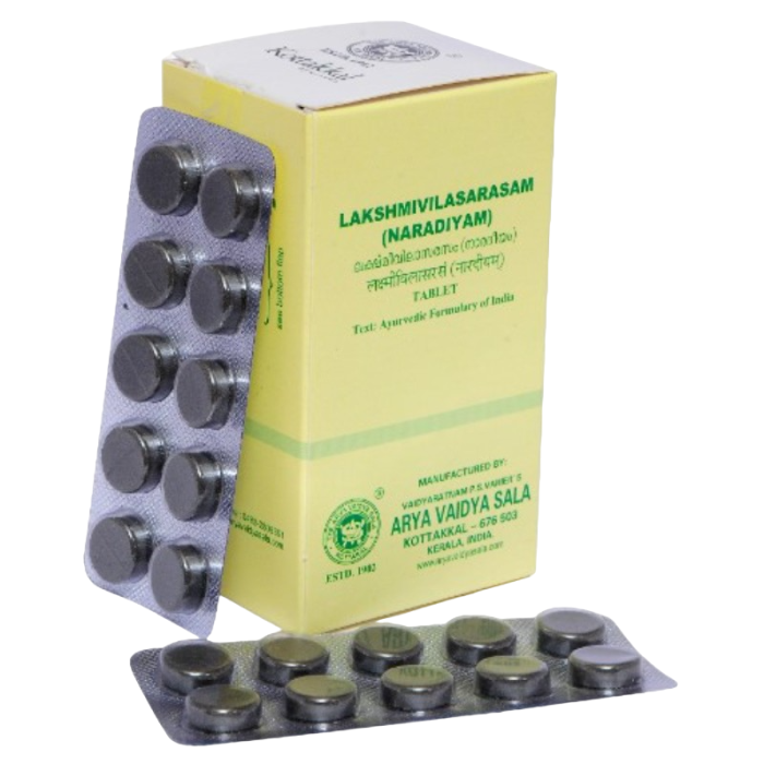 Лакшмивиласарасам (Нарадьям) Арья Вадья Сала Коттаккал (Lakshmivilasarasam (Naradiyam) Arya Vaidya Sala Kottakkal), 100 таб. 