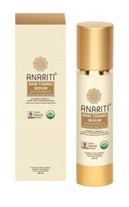 Сыворотка тонизирующая для лица и шеи с экстрактами алоэ и сои Анарити (Skin Toning Serum Anariti), 100 мл.