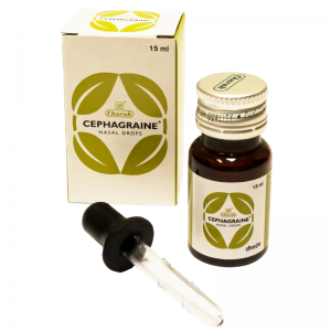 Назальные капли Цефагрейн Чарак (Cephagraine Nasal Drops Charak), 15 мл.