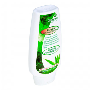 Травяной кондиционер «Сандал и Миндаль» Сангам Хербалс (Herbal Conditioner Sandal and Almond  Sangam Herbals), 200 мл.