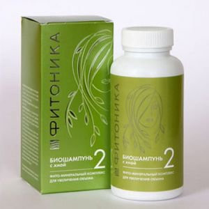 Биошампунь «Фитоника», Формула 2, с хной, 130 г.