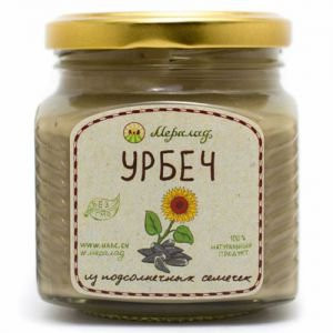 Урбеч из подсолнечных семечек Мералад, 230 г.