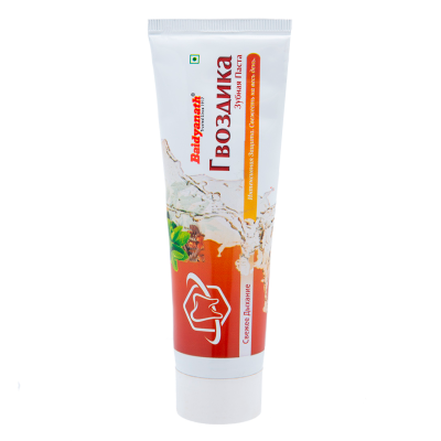 Зубная паста Гвоздика Байдианат (Clove Toothpaste Baidyanath), 100 г.