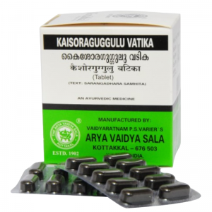 Кайшорагуггулу Ватика Арья Вадья Сала Коттаккал (Kaisoraguggulu Vatika Arya Vaidya Sala Kottakkal), 100 таб.
