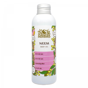 Масло Ним для проблемной кожи Индибёрд (Neem oil for problem prone skin Indibird), 150 мл.
