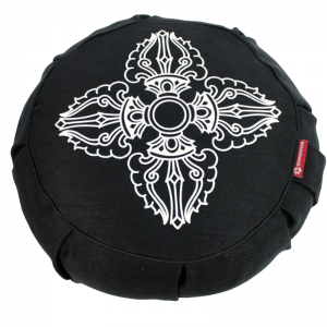 Подушка для сидения и медитации круглая 35х15 см, в ассортименте