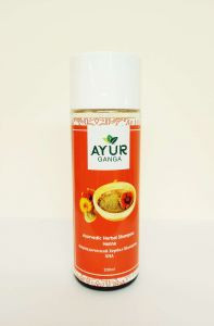 Аюрведический Хербал Шампунь ХНА Аюрганга(Ayurvedic Herbal Shampoo HENNA Ayurganga), 200 мл.