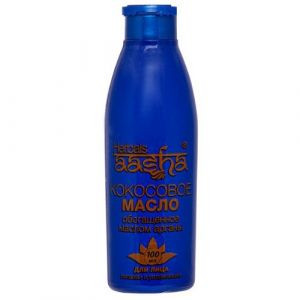 Масло кокосовое для лица обогащенное маслом арганы Ааша Хербалс (Coconut oil Aasha Herbals), 100 мл.