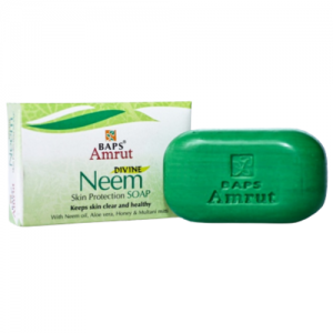 Мыло Ним Защита Кожи Дивине Бапс Амрут (Neem Skin Protection Soap Divine Baps Amrut), 75 г.