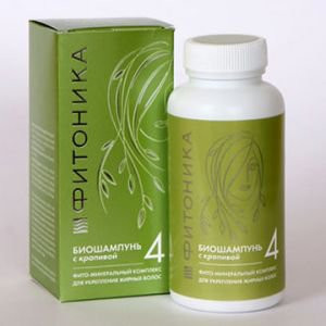 Биошампунь «Фитоника», Формула 4, с крапивой, 130 г.