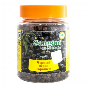 Перец чёрный горошек Сангам Хербалс (Sangam Herbals), 90 г.
