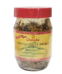 Пикули Зелёный Перец Чанда (Pickle Green Chilli Chanda), 200 г.