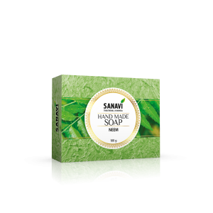 Мыло ручной работы Ним Санави (Sanavi), 100 г.