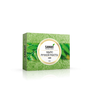 Мыло ручной работы Ним Санави (Sanavi), 100 г.