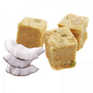 Воздушные индийские сладости Соан Папди Кокос Бестофиндия (Soan Papdi Coconut Bestofindia), 250 г.