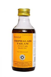 Трифалади Тайлам Арья Вадья Сала Коттаккал (Triphaladi Tailam Arya Vaidya Sala Kottakkal), 200 мл. 