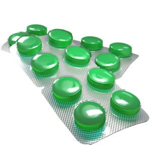 Леденцы со вкусом мяты (TravisilALF), Трависил 16 шт.