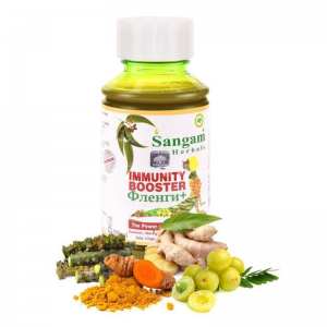 Сок «Фленги+ Иммунити Бустер» Сангам Хербалс (Immunity Booster Juice Sangam Herbals), 500 мл.