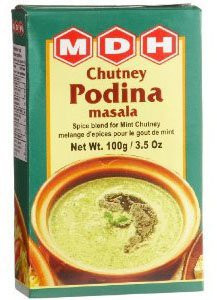 Порошок с мятой Chutney Podina, 100 г. 