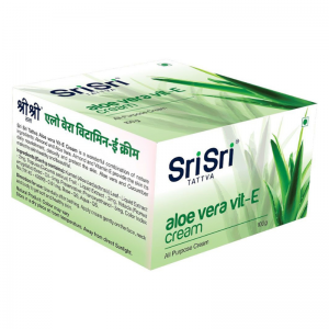 Крем для лица и тела с алоэ вера и витамином E Шри Шри Таттва (Aloe Vera Vit-E Cream Sri Sri Tattva), 100 г.