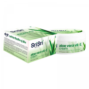 Крем для лица и тела с алоэ вера и витамином E Шри Шри Таттва (Aloe Vera Vit-E Cream Sri Sri Tattva), 100 г.
