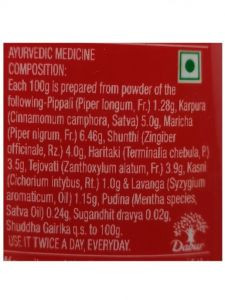 Зубной порошок Ред Дабур (Tooth Powder Red Dabur), 20 г.