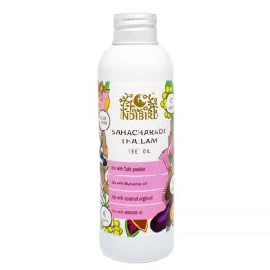 Масло для ног Сахачаради Тайлам Индиберд (Sahacharadi Thailam Massage Oil Indibird), 150 мл.