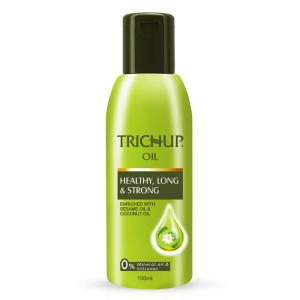 Аюрведическое масло для силы и роста волос Тричап Васу (Hair Oil Healthy, Long & Strong Trichup Vasu), 100 мл.