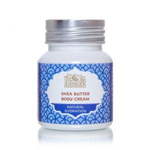 Сливки для тела Масло Ши Индибёрд (Shea Butter Body Cream Indibird), 50 г.