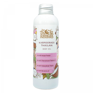 Масло Карпуради Тайлам Индиберд (Karpooradi Thailam Body Oil Indibird), 150 мл.