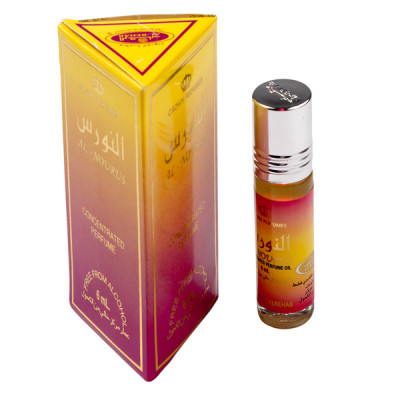 Духи масляные арабские Аль Ноурус Аль Рехаб (Al-Nourus Al Rehab), ролик 6 мл. 