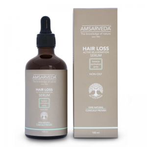 Сыворотка против выпадения волос Амсарведа (Hair Loss Active Rejuvenation Serum Amsarveda), 100 мл.