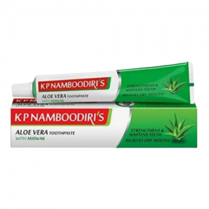 Травяная зубная паста Алоэ Вера с Мишваком К. П. Намбудирис (Aloe Vera Herbal Toothpaste with Miswak K.P. Namboodiri's), 100 г.
