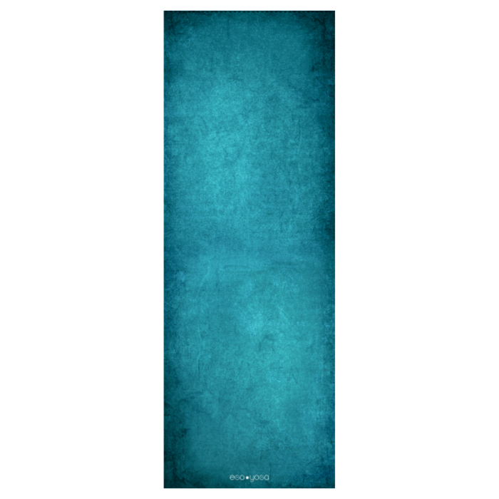 Коврик для йоги Азур Эгойога (Azure Egoyoga), микрофибра/каучук 183х66х0,3 см.