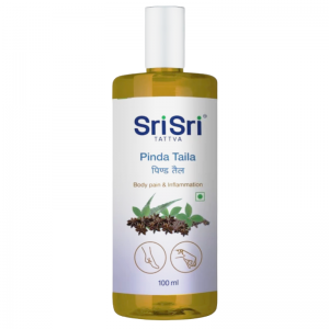 Масло для тела Пинда Шри Шри Таттва (Pinda Taila (Oil) Sri Sri Tattva), 100 мл.