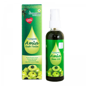 Масло для волос Амла «Кеш Тайла» Сангам Хербалс (Ayurvedic Hair Oil Amla «Kesh Taila» Sangam Herbals), 100 мл.