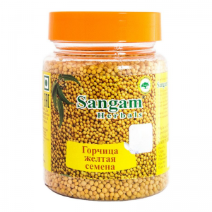 Горчица желтая семена Сангам Хербалс (Mustard Yellow Sangam Herbals), 100 г.