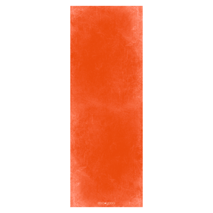 Коврик для йоги Коралловый Эгойога (Coral Egoyoga), микрофибра/каучук 183х66х0,3 см.