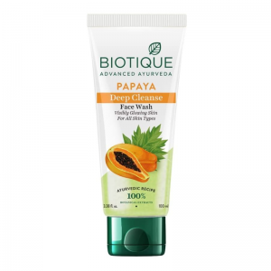 Гель для умывания Био «Папайя» Биотик (Bio Papaya Visibly Flawless Skin Face Wash Biotique) 100 мл.