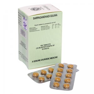 Сарпагандхади Гулика Арья Вадья Сала Коттаккал (Sarpagandhadi Gulika Arya Vaidya Sala Kottakkal), 100 таб.