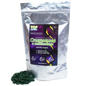 Спирулина органическая в таблетках Топ Спирулина (Top Spirulina), 500 г.