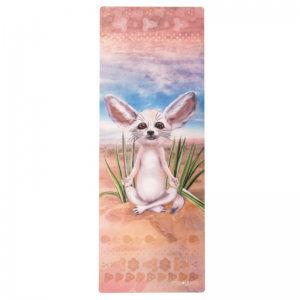 Коврик для йоги Пустыня Эгойога (Desert Egoyoga), микрофибра/каучук 183х66х0,3 см.