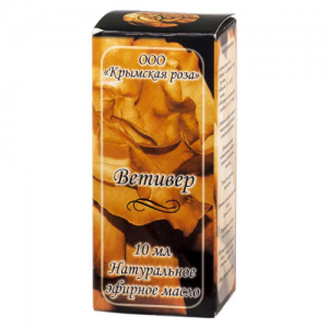 Масло эфирное ВЕТИВЕР, 10 мл.