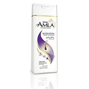 Крем-шампунь Dabur Amla Nourishment Keratin Creme Shampoo (для сухих и ослабленных волос), 400 мл.