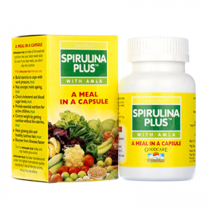 Спирулина Плюс с Амлой Гудкеа (Spirulina Plus with Amla GoodCare), 60 кап.