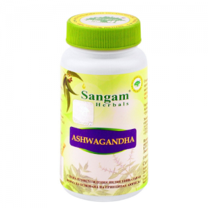 Ашвагандха Сангам Хербалс (Ashwagandha tablets Sangam Herbals), 60 таб.