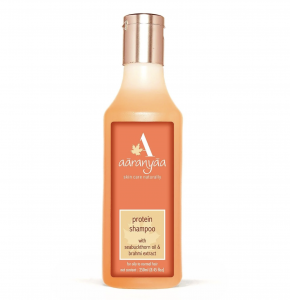 Шампунь с протеинами для нормальных и жирных волос Ааранья (Protein shampoo Seabuckthorn Aaranyaa), 250 мл.
